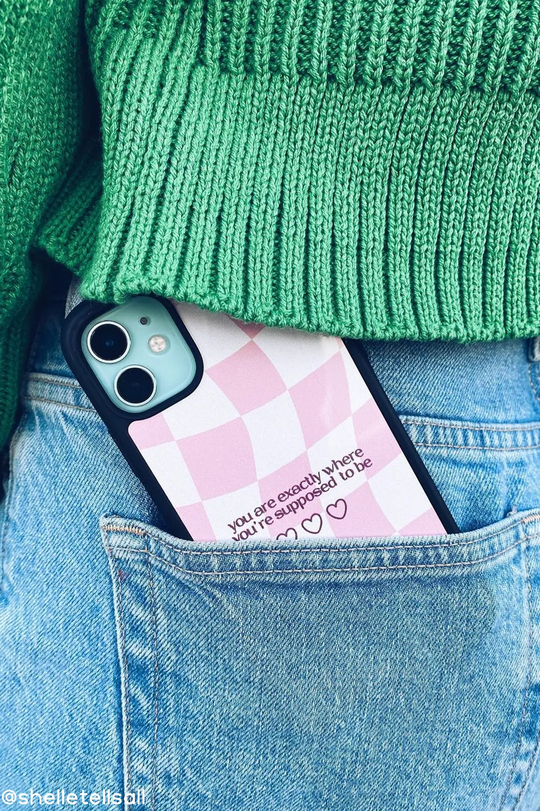 You are exactly where you're supposed to be iPhone case